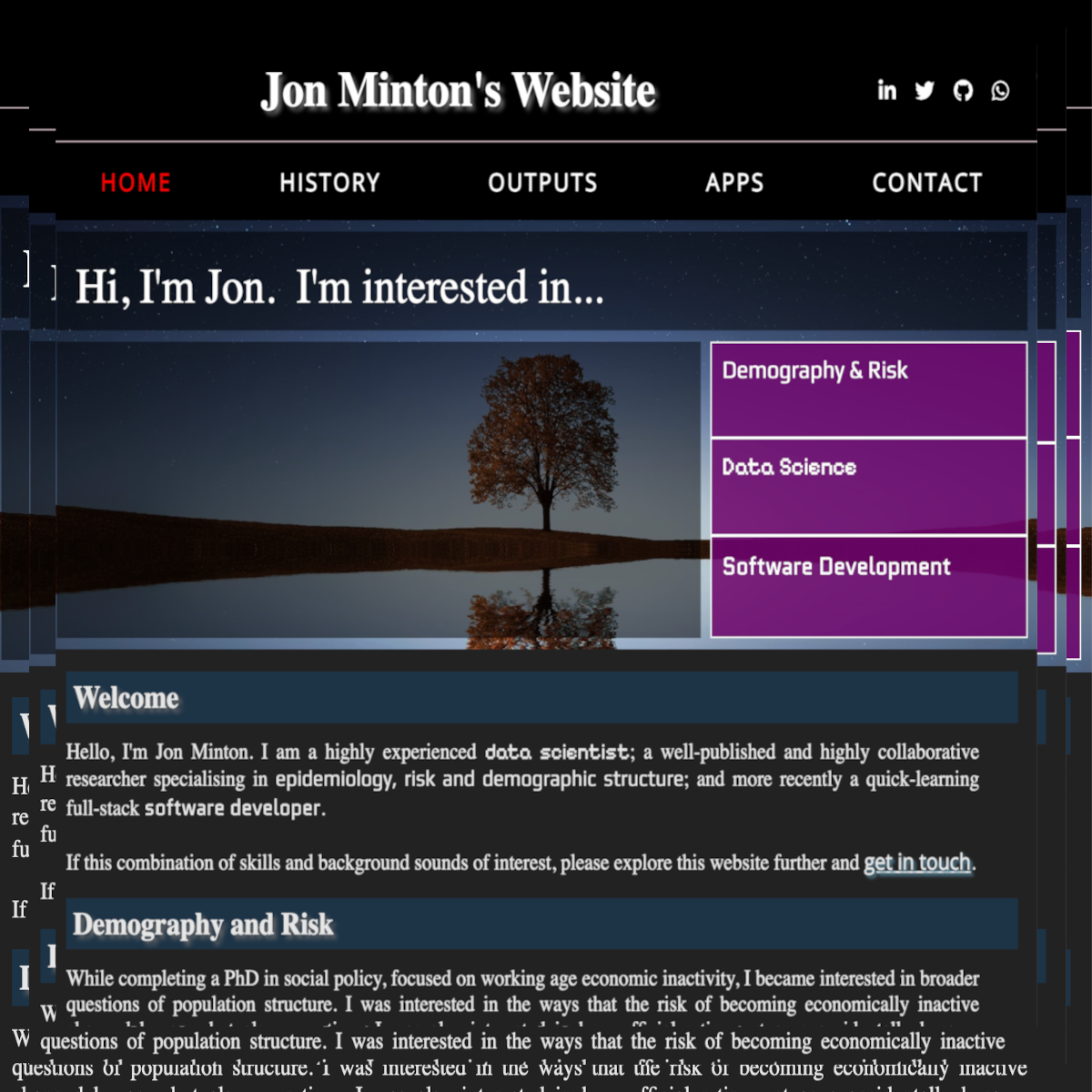 Jon Minton's Website